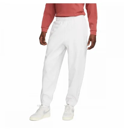 Штани чоловічі Nike Solo Swoosh Fleece Pant White DX1364-051
