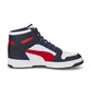 Кросівки чоловічі Puma Rebound Layup Sneakers White/Blue 369573-29