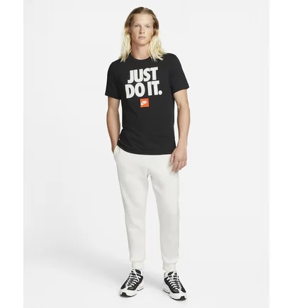 Футболка мужская Nike Sportswear Just Do It Verbiage Black Dz2989-010