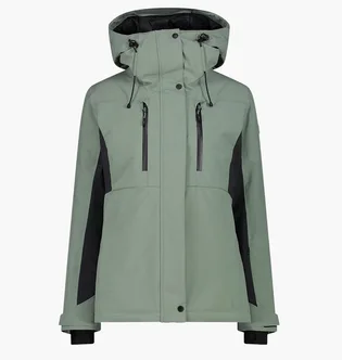 Куртка жіноча CMP Woman Jacket Fix Hood Olive 34W3926-E621