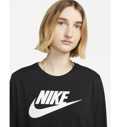 Лонгслів жіночий Nike Sportswear Essentials Black Fj0441-010