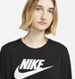 Лонгслів жіночий Nike Sportswear Essentials Black Fj0441-010