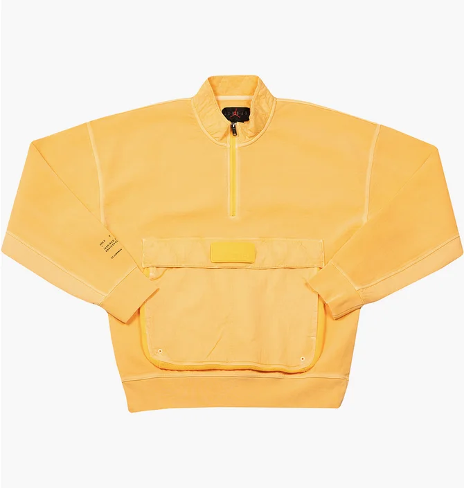 Кофта мужская Air Jordan 23 Engineered Half-Zip Jacket Orange CJ5997-810