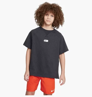 Футболка детская Nike Dri-Fit Athletics Big Kids (Boys) Short-Sleeve Training Top Black FB1290-010