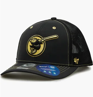 Кепка унисекс 47 Brand Mlb San Diego Padres Xray Black XRAYD21BBP-BK