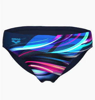 Плавки мужские Arena Bloom Swim Briefs Blue 010280-770