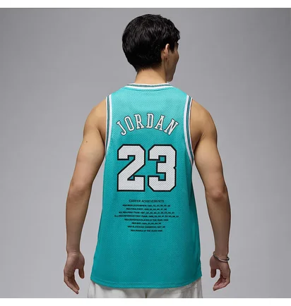 Майка чоловіча Air Jordan Essentials Summer Jersey Turquoise HF9375-392