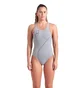 Купальник женский Arena Trail Swimsuit V Back Grey 009022-520