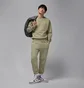 Свитшот мужской Air jordan Brooklyn Fleece Fz Crew Olive FV7293-205