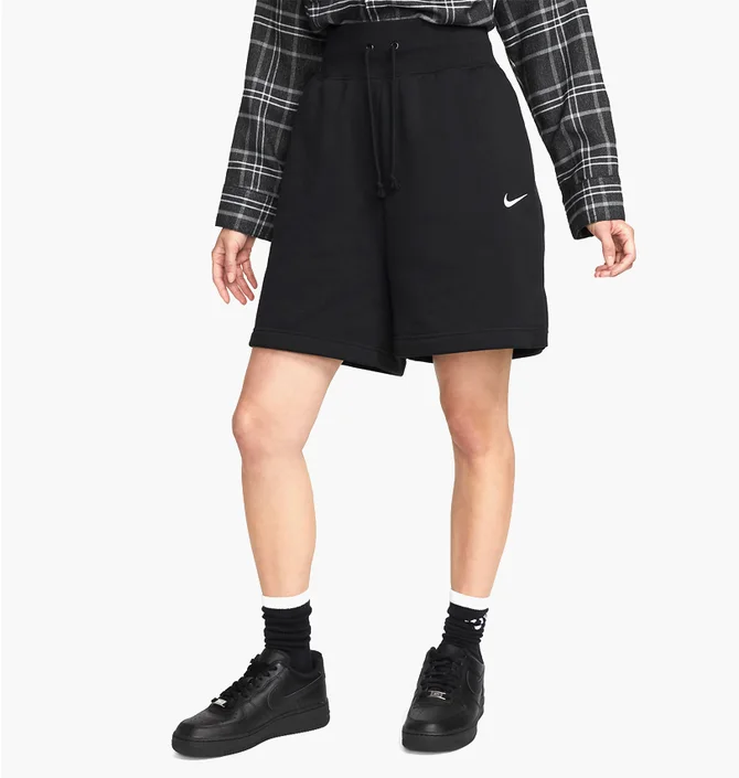Шорты женские Nike Sportswear Phoenix Fleece Black Dq5717-010
