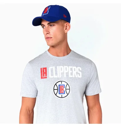 Футболка чоловіча NEW ERA Clippers Grey 60505461