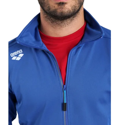 Олимпийка унисекс Arena Team Jacket Panel Knitted Poly Blue 004911-800