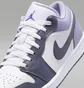 Кроссовки мужские Air Jordan 1 Low Violet/White 553558-145