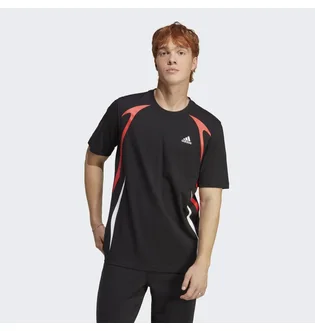 Футболка чоловіча Adidas Colorblock Tee Black Ic3702