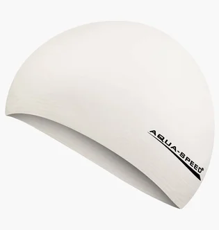 Шапочка для плавания Aqua Speed Soft Latex White 122-05