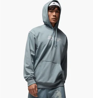 Худі чоловіче Air Jordan Df Sprt Csvr Gfx Po Grey HQ8661-041
