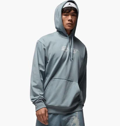 Худі чоловіче Air Jordan Df Sprt Csvr Gfx Po Grey HQ8661-041