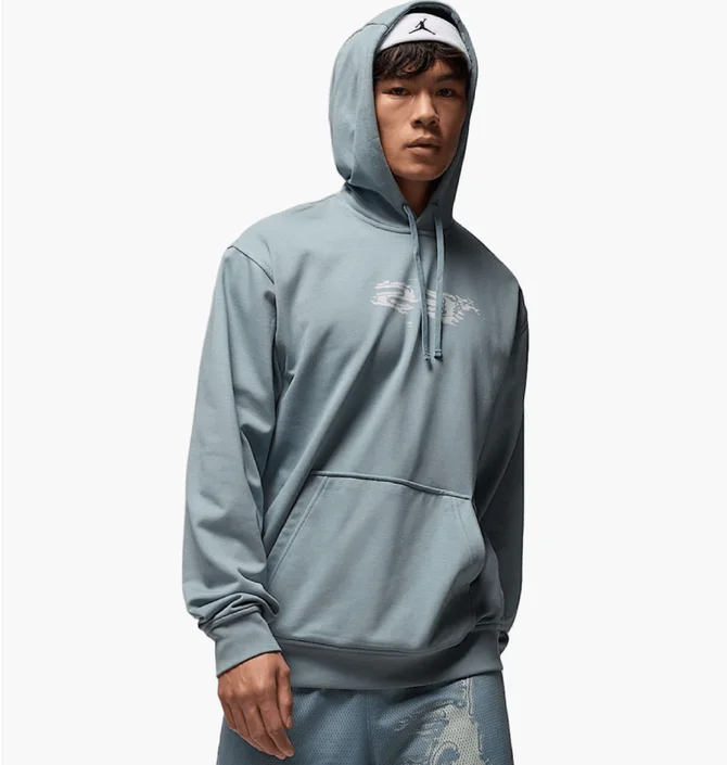 Худі чоловіче Air Jordan Df Sprt Csvr Gfx Po Grey HQ8661-041