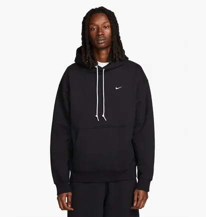 Худи мужское Nike Solo Swoosh Black Dx1355-010