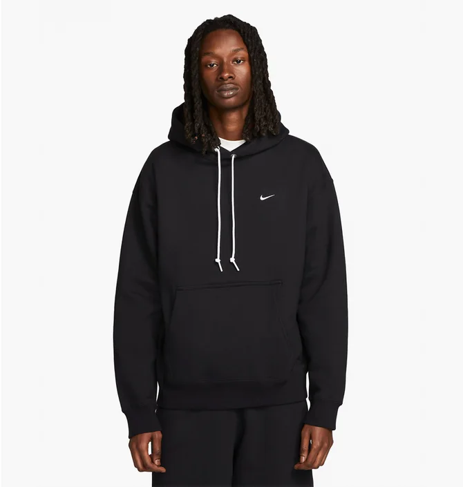 Худи мужское Nike Solo Swoosh Black Dx1355-010