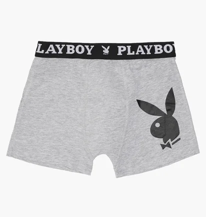 Трусы мужские Playboy Annya Boxershort Xl Grey (1 шт) ANNYA-0203