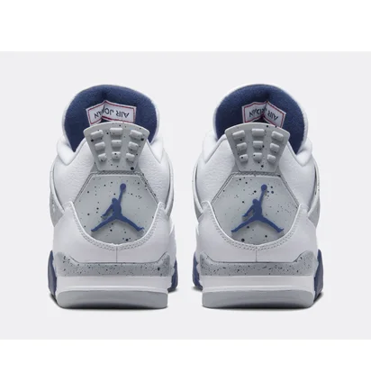 Кросівки чоловічі Air Jordan 4 Retro Midnight Navy White Dh6927-140