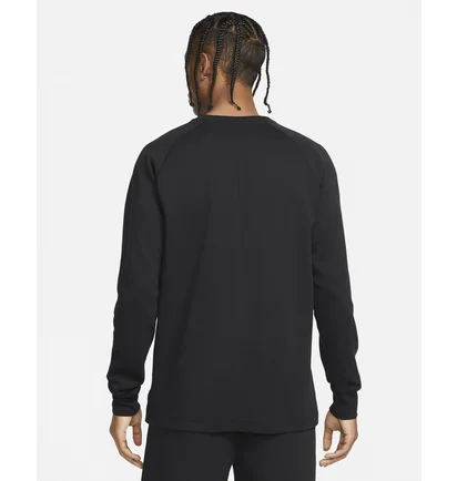 Лонгслів чоловічий Nike Tech Fleece Lightweight Black FD9880-010