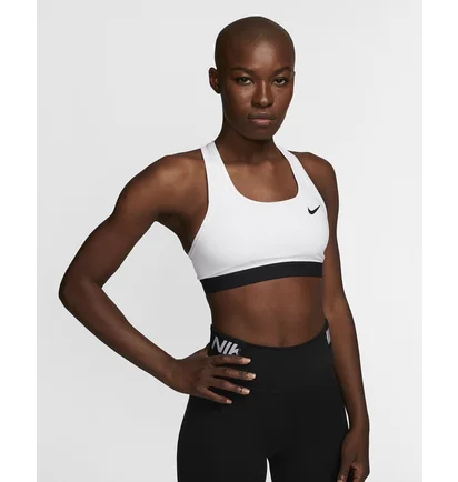 Топ женский Nike Womens Medium-Support Non-Padded Sports Bra White Bv3900-100