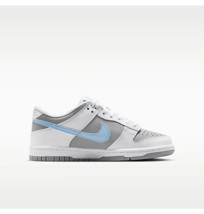Кросівки дитячі Nike Dunk Low Gs Grey/White IO2078-100