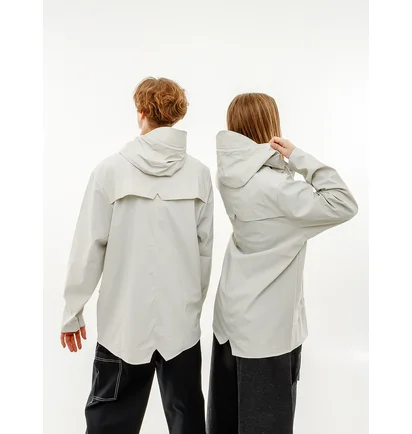 Куртка унисекс Rains Jacket White 1201-OFFWHITE