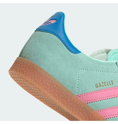 Кроссовки детские Adidas Gazelle Turquoise JP7125