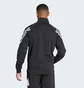 Кофта мужская Adidas Future Icons 3-Stripes Half-Zip Sweatshirt Black IN3314