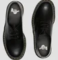 Туфли женские Dr. Martens 1461 Quad Platform Polished Smooth Black 25567001