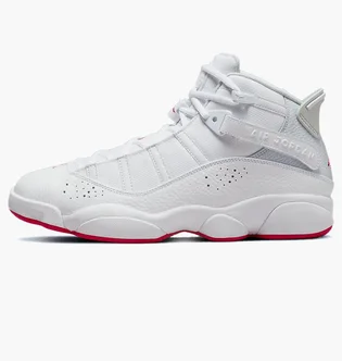 Кроссовки мужские Air Jordan 6 Rings White 322992-116