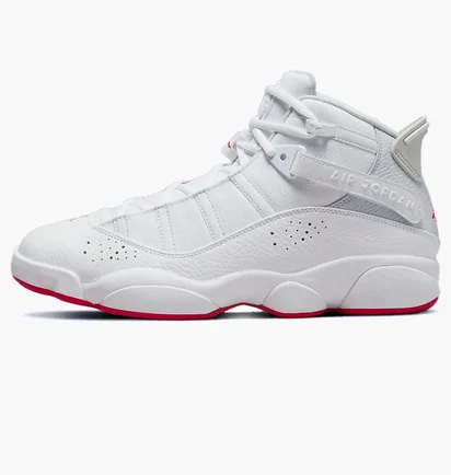 Кроссовки мужские Air Jordan 6 Rings White 322992-116