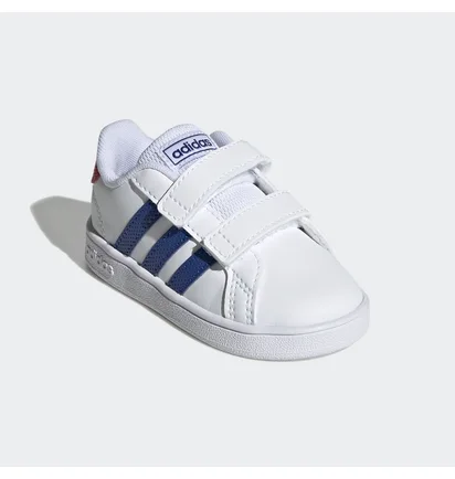 Кросівки дитячі Adidas Grand Court Shoes White/Blue Gx5749