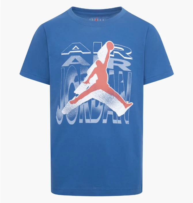 Футболка детская Air Jordan Air 2 3D Tee Blue 95C975-U1R