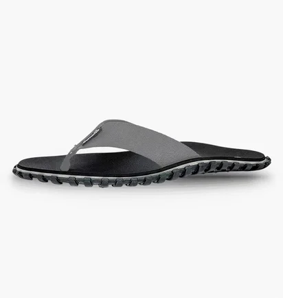 Тапочки унисекс Gumbies Duckbill Black/Grey GU-FFDUC039