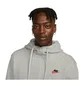 Толстовка чоловіча Nike Club Kapuzenjacke Grey DQ8384-064