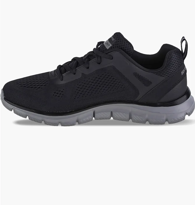 Кроссовки мужские Skechers Track Broader Black 232698-BKCC