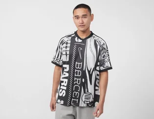 Футболка мужская Nike Dri-Fit Football Jersey White/Black FN2393-010