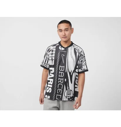 Футболка мужская Nike Dri-Fit Football Jersey White/Black FN2393-010
