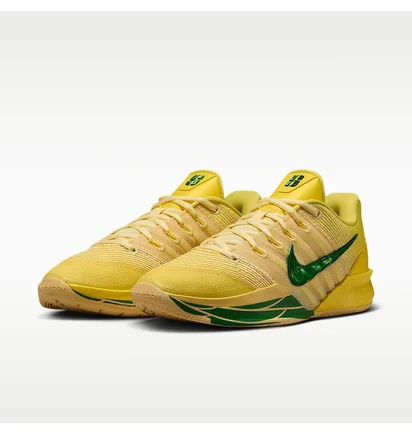 Кроссовки унисекс Nike Sabrina 3 Oregon Basketball Shoes Yellow/Green IR2478-700