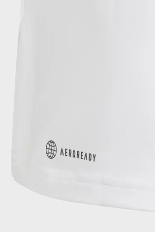 Футболка детская Adidas Train Essentials Aeroready 3-Stripes Slim-Fit Training White HR5774