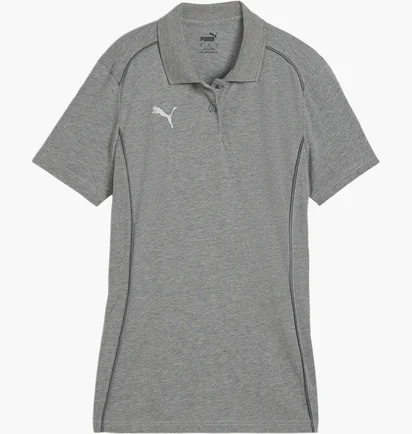 Поло женское Puma Teamfinal Casuals Polo Wmn Grey 658537-33