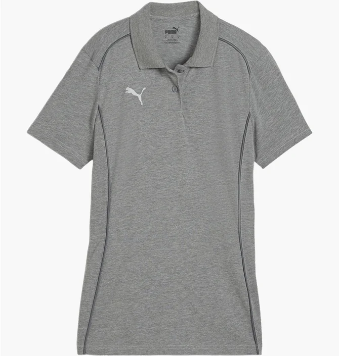 Поло женское Puma Teamfinal Casuals Polo Wmn Grey 658537-33