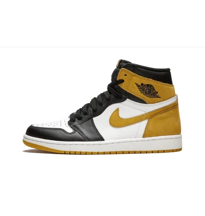 Кроссовки мужские Air Jordan 1 Retro High Og Black/White 555088-109