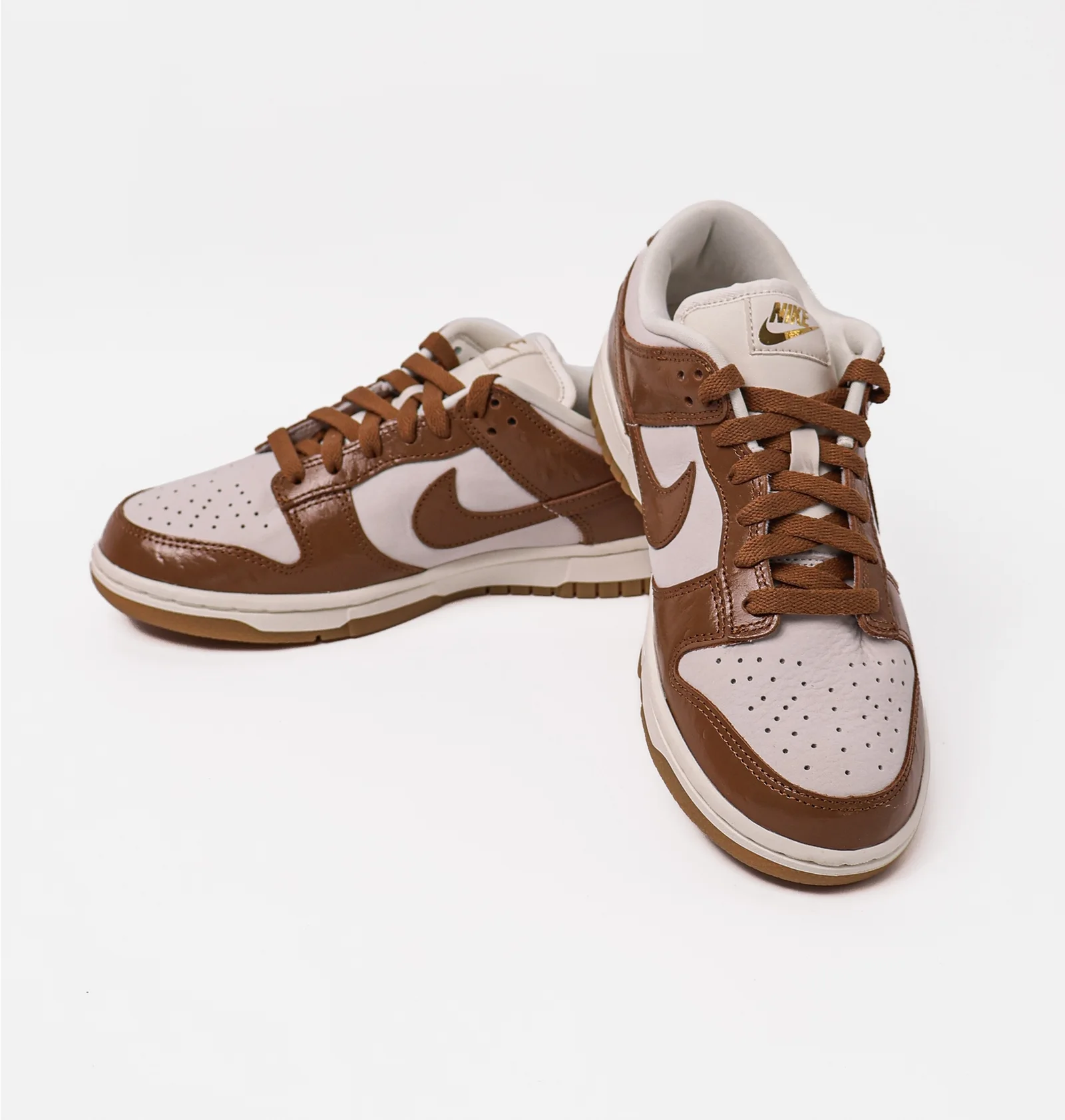 ᐉ Кроссовки женские Nike Dunk Low Lx White/Brown FJ2260-001