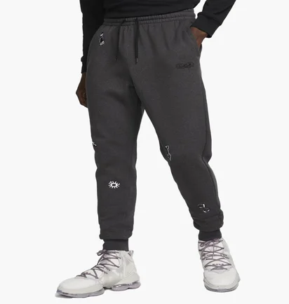 Штани чоловічі Nike Lebron Fleece Pants Black DQ6145-032
