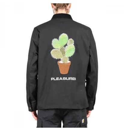 Куртка унісекс Pleasures Spike Chore Jacket Black P21SP026-BLACK
